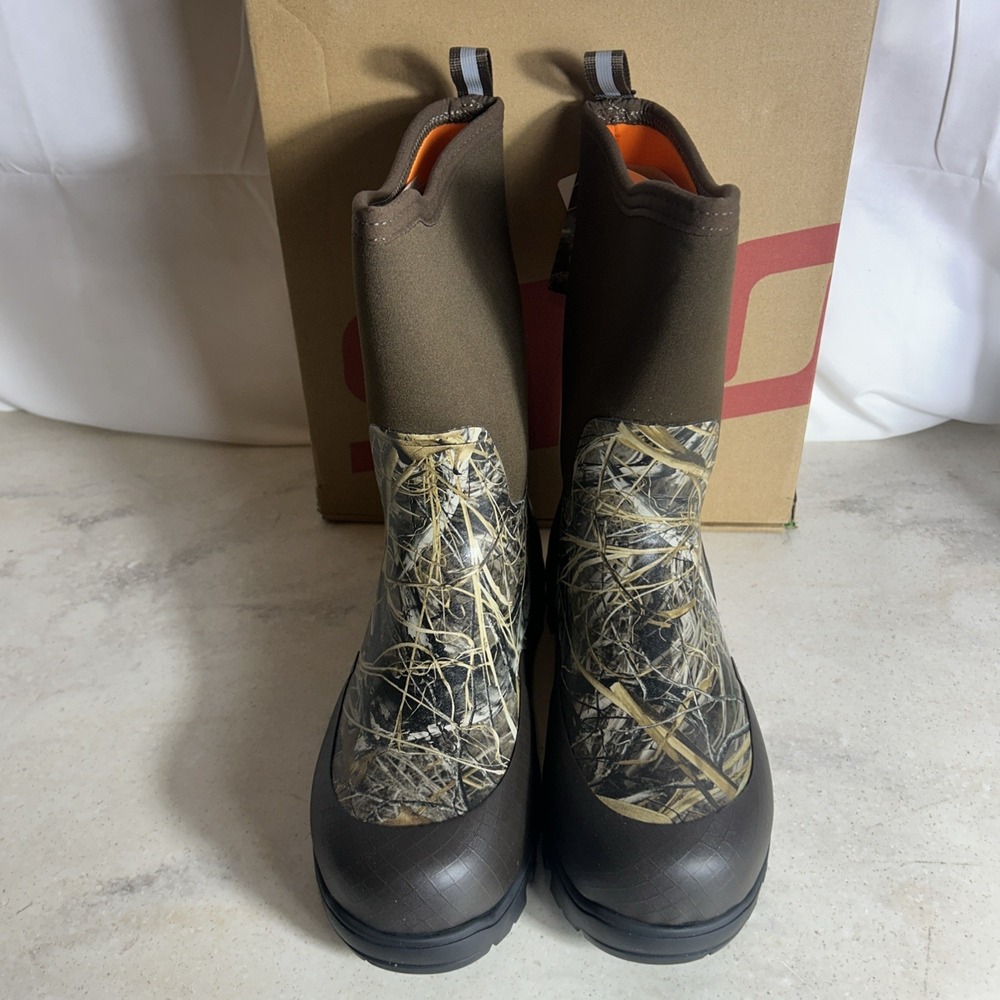 Showave Men'S Mid Calf Rubber Work Boots Size 11